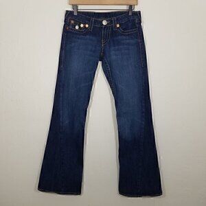 True Religion Rainbow Joey Jeans Size 28‎